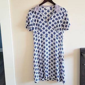 Mini silk dress from Sandro